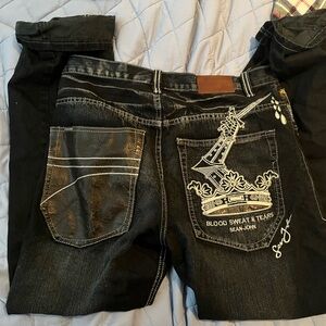 Sean John Dark Denim Jeans